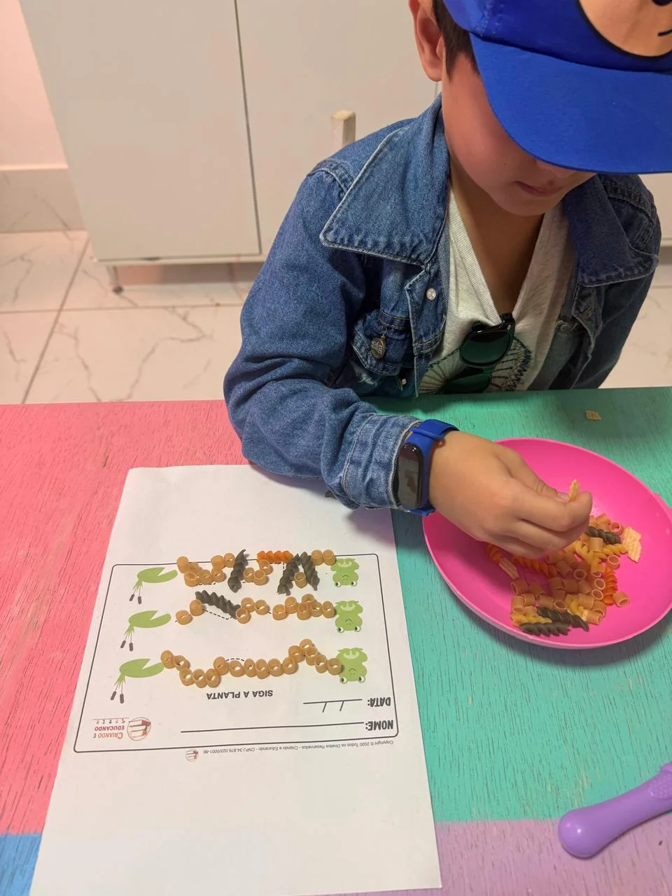 Atendimento nutricional infantil no consultório